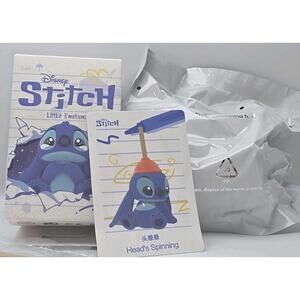 Popmart DisneyStitch Little EmotionsSealed Bag Figure Toy- Heads Spinning